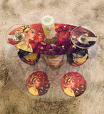Wine caddy set