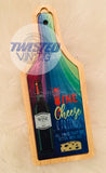 Wine and cheese board